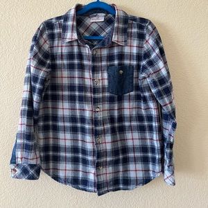 Hannah Anderson Boys Flannel button down